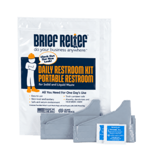BR901-50 - Brief Relief Daily Restroom Kit - Case of 50